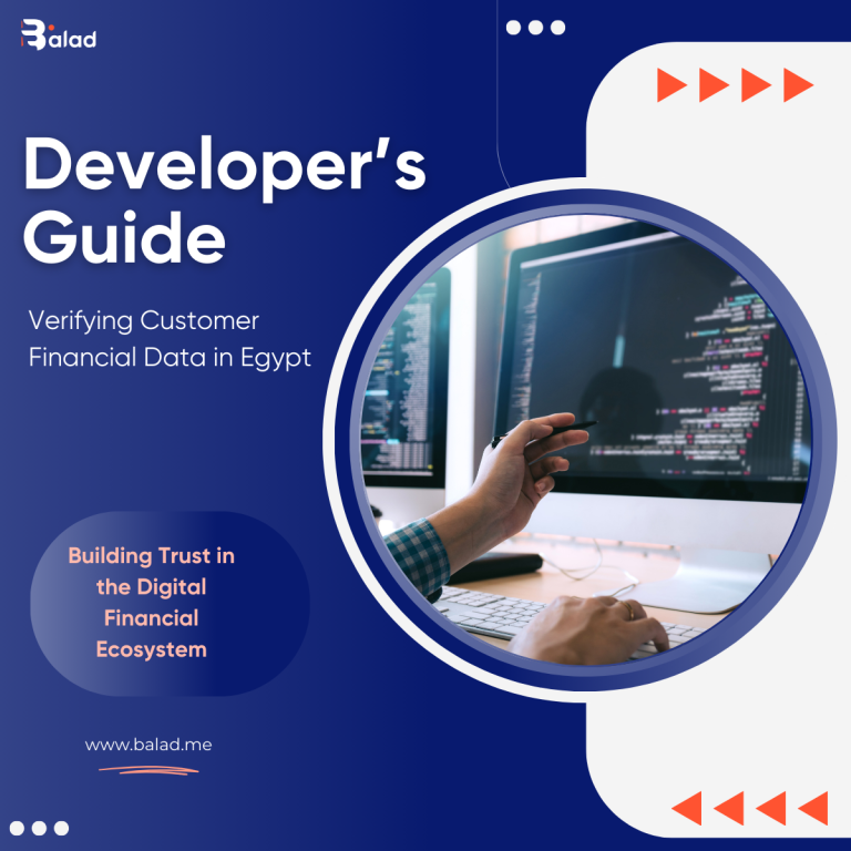 "Developer working on API solutions for secure financial data verification in Egypt, displayed on dual monitor screens."